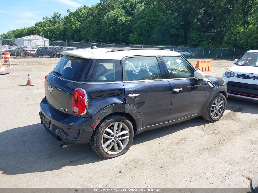 2012 Mini Cooper S Countryman VIN: WMWZC3C55CWL86050 Lot: 39711722