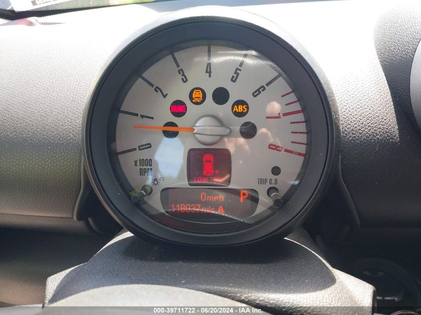 2012 Mini Cooper S Countryman VIN: WMWZC3C55CWL86050 Lot: 39711722