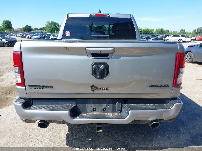 2022 Ram 1500 Big Horn 4X4 5'7 Box VIN: 1C6SRFFT5NN287775 Lot: 39711723