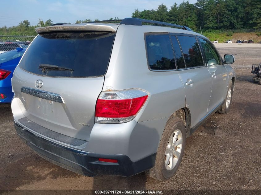 2011 Toyota Highlander Se VIN: 5TDBK3EH0BS047094 Lot: 39711724