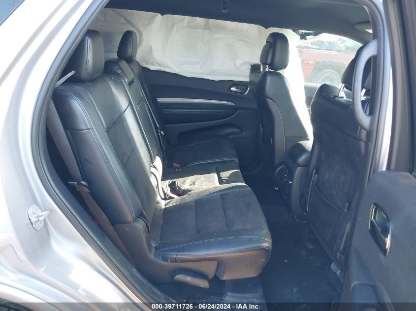 2020 Dodge Durango Gt Plus Awd VIN: 1C4RDJDG7LC261167 Lot: 39711726