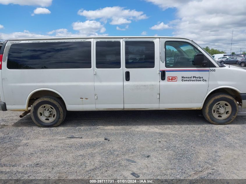 2008 Chevrolet Express Ls VIN: 1GAHG39K981116591 Lot: 39711731