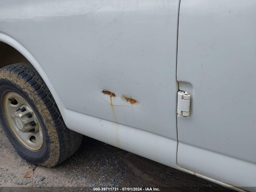 2008 Chevrolet Express Ls VIN: 1GAHG39K981116591 Lot: 39711731