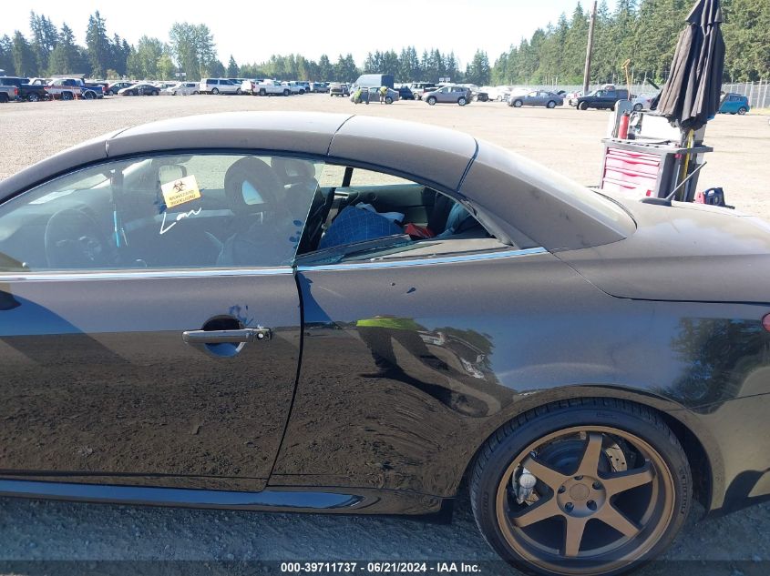 2009 Infiniti G37 VIN: JNKCV66E49M725139 Lot: 39711737