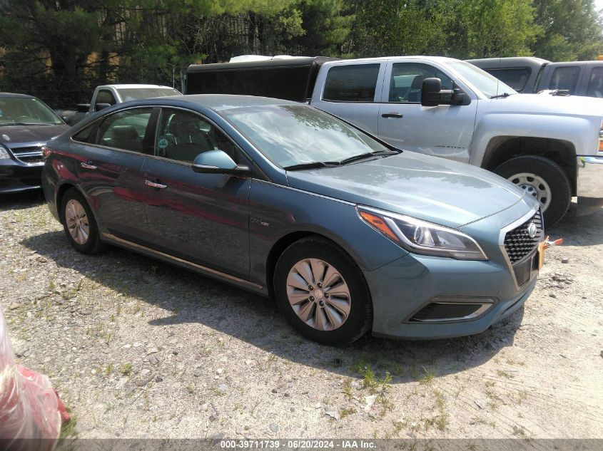 2016 Hyundai Sonata Hybrid Se VIN: KMHE24L18GA039723 Lot: 39711739