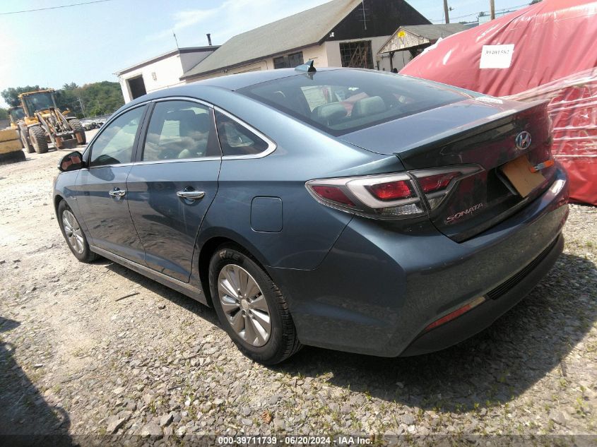 2016 Hyundai Sonata Hybrid Se VIN: KMHE24L18GA039723 Lot: 39711739