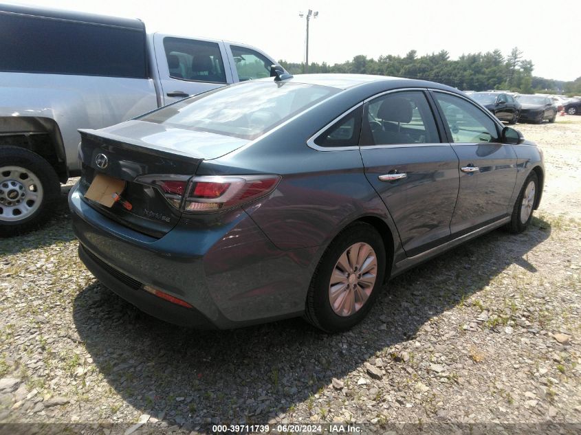 2016 Hyundai Sonata Hybrid Se VIN: KMHE24L18GA039723 Lot: 39711739