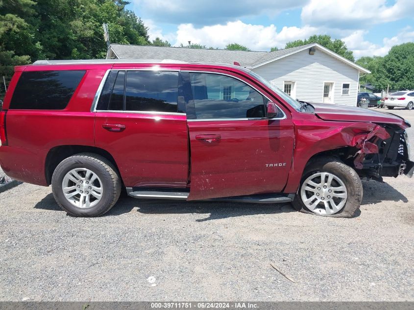 2018 Chevrolet Tahoe Ls VIN: 1GNSKAKC8JR277984 Lot: 39711751