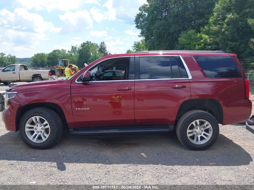 2018 Chevrolet Tahoe Ls VIN: 1GNSKAKC8JR277984 Lot: 39711751