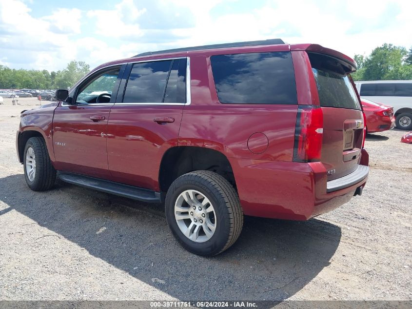 2018 Chevrolet Tahoe Ls VIN: 1GNSKAKC8JR277984 Lot: 39711751