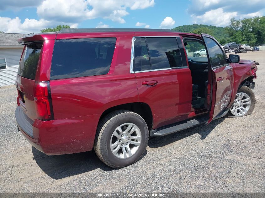 2018 Chevrolet Tahoe Ls VIN: 1GNSKAKC8JR277984 Lot: 39711751