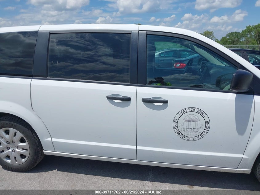 2019 DODGE GRAND CARAVAN SE - 2C4RDGBG3KR780681