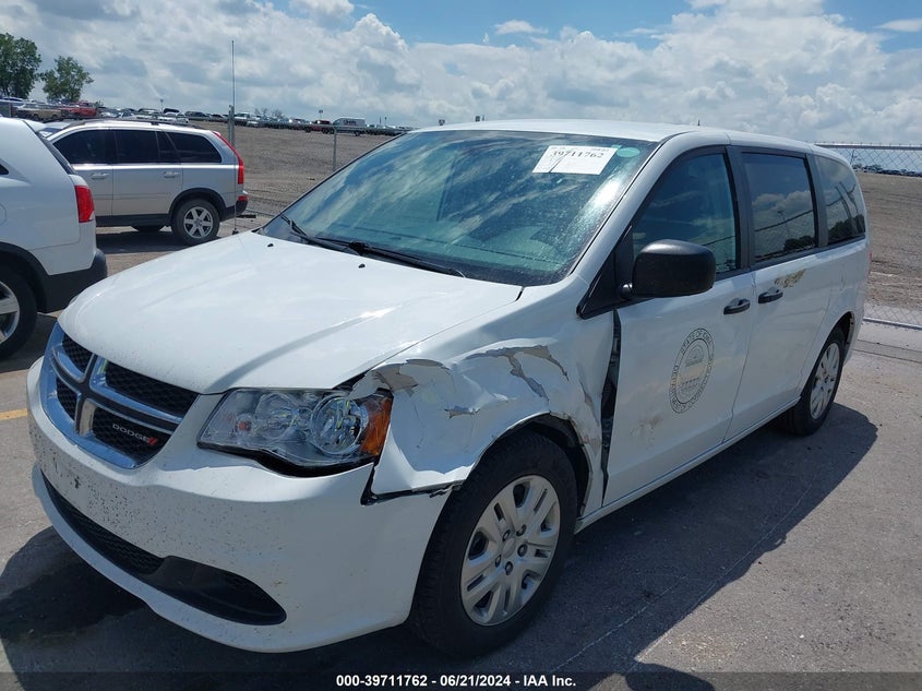 2019 DODGE GRAND CARAVAN SE - 2C4RDGBG3KR780681