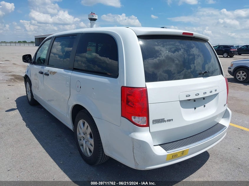 2019 DODGE GRAND CARAVAN SE - 2C4RDGBG3KR780681