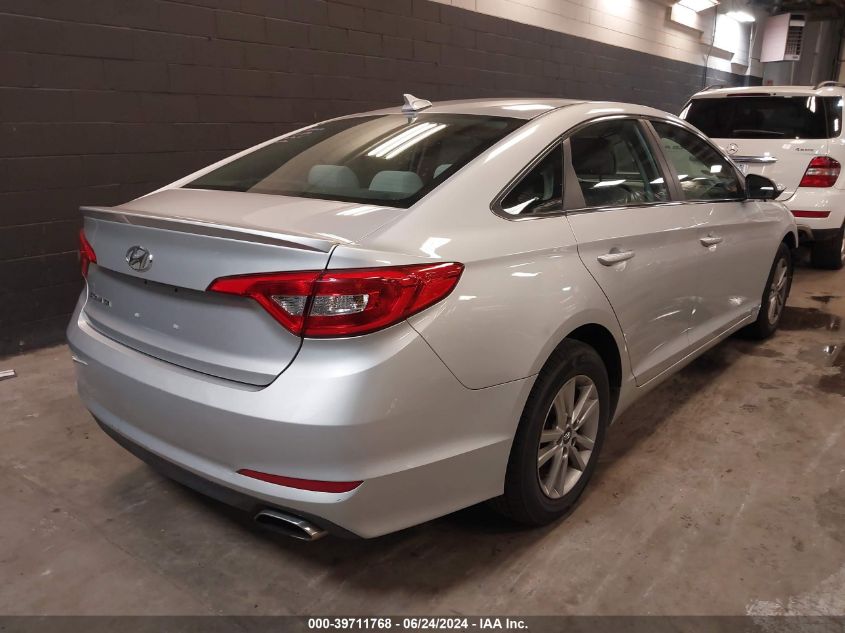 2015 Hyundai Sonata Se VIN: 5NPE24AF6FH012546 Lot: 39711768