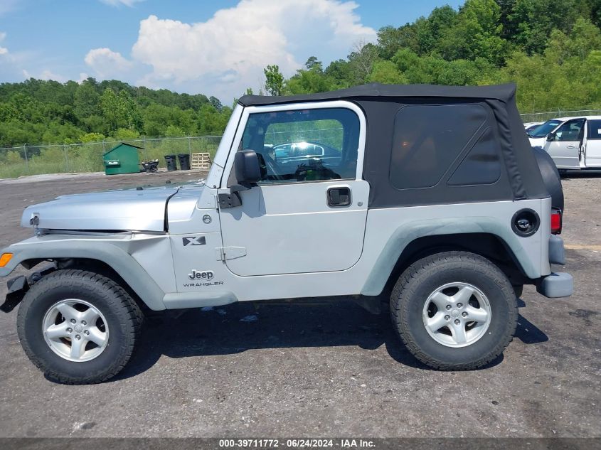 2006 Jeep Wrangler X VIN: 1J4FA39SX6P776627 Lot: 39711772