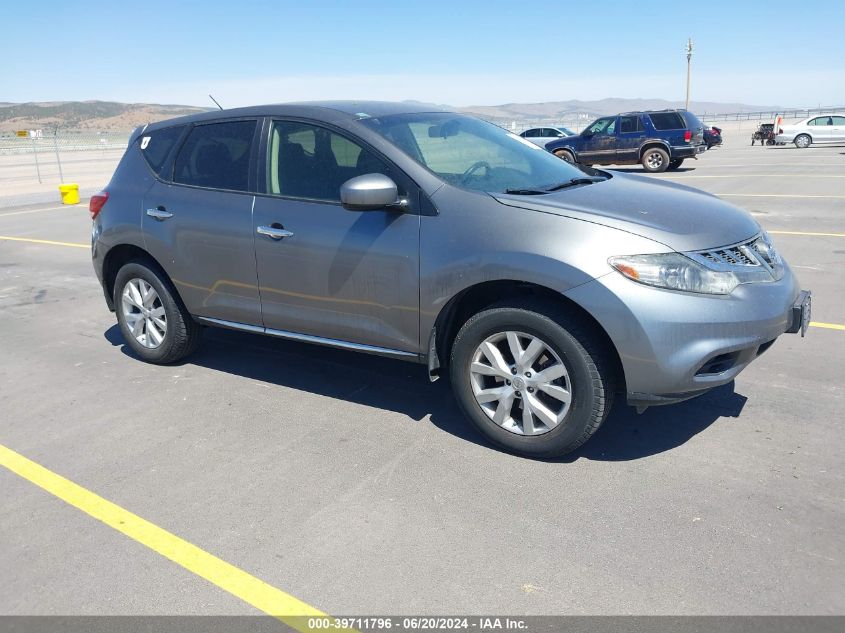 2013 Nissan Murano S VIN: JN8AZ1MW4DW318127 Lot: 39711796