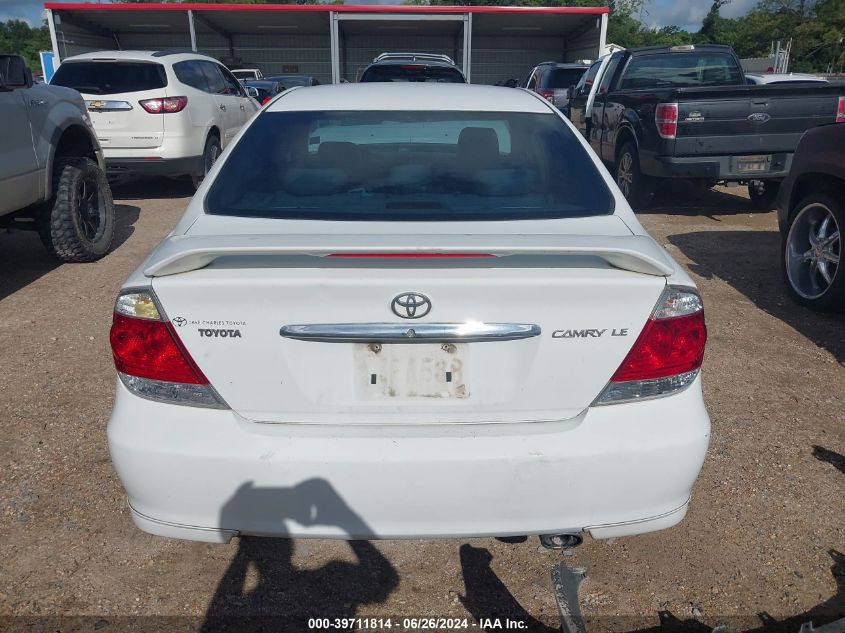 2005 Toyota Camry Le/Xle/Se VIN: 4T1BE30K35U530052 Lot: 39711814