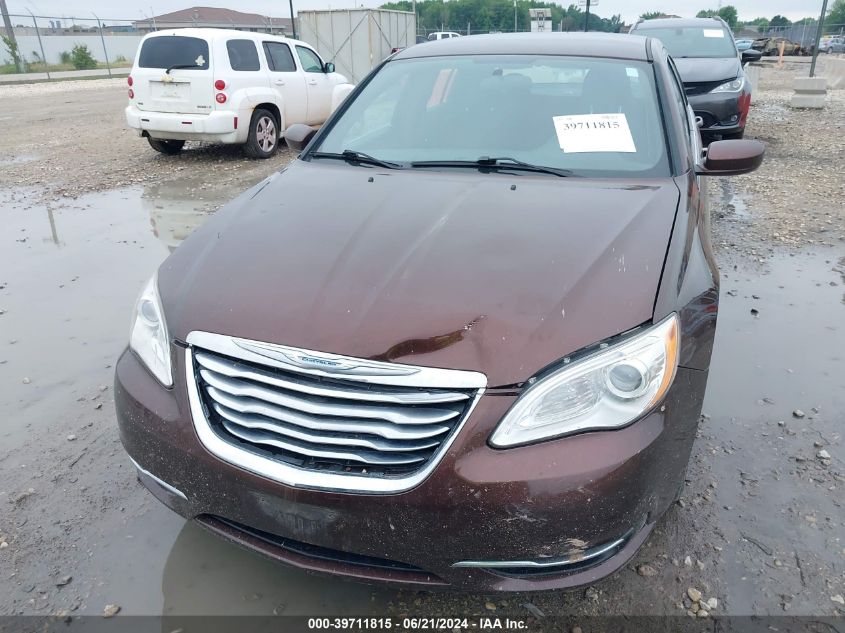 2013 Chrysler 200 Touring VIN: 1C3CCBBB7DN650228 Lot: 39711815