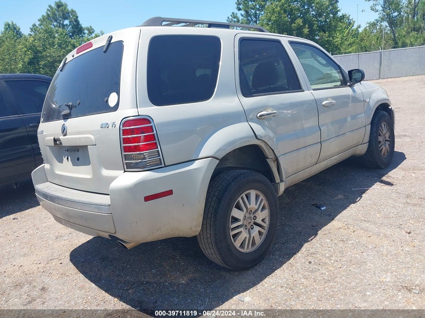 2007 Mercury Mariner Luxury VIN: 4M2YU91127KJ06266 Lot: 39711819