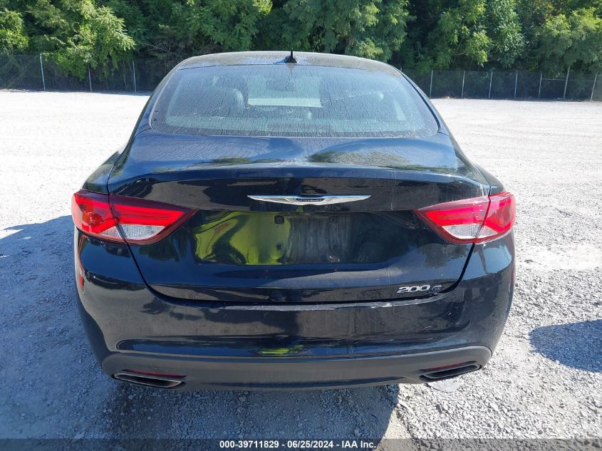 2015 Chrysler 200 S VIN: 1C3CCCBG7FN735638 Lot: 39711829