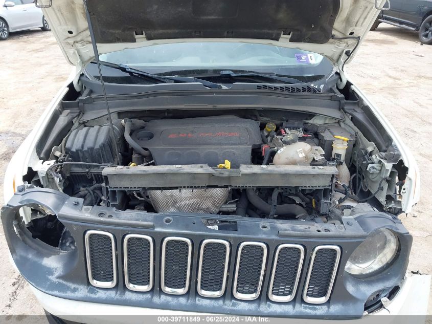 2017 Jeep Renegade Latitude 4X4 VIN: ZACCJBBB2HPG62043 Lot: 39711849