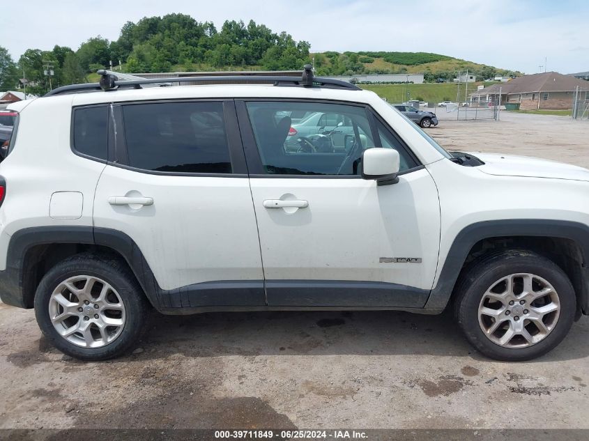 2017 Jeep Renegade Latitude 4X4 VIN: ZACCJBBB2HPG62043 Lot: 39711849