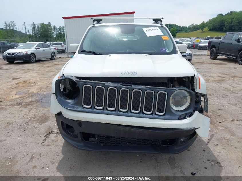 2017 Jeep Renegade Latitude 4X4 VIN: ZACCJBBB2HPG62043 Lot: 39711849