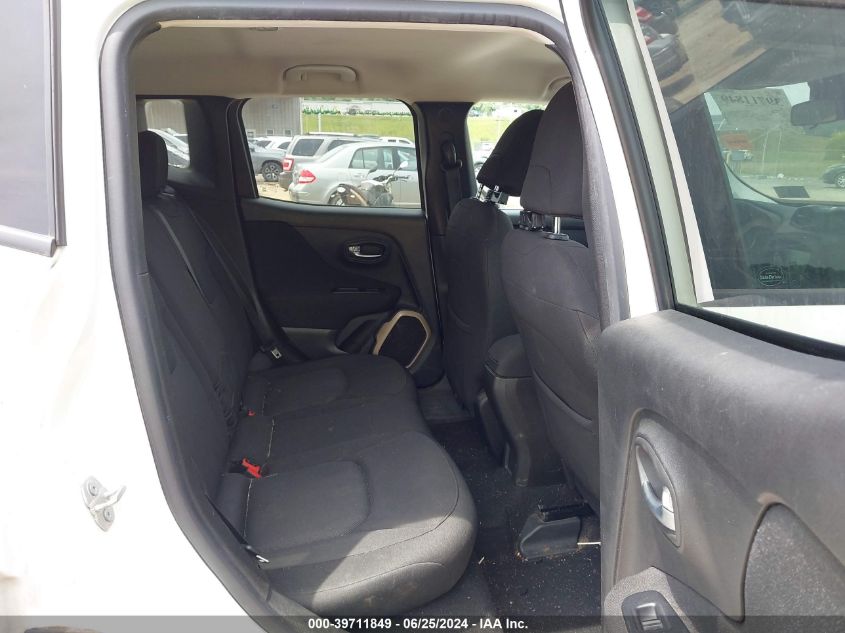 2017 Jeep Renegade Latitude 4X4 VIN: ZACCJBBB2HPG62043 Lot: 39711849