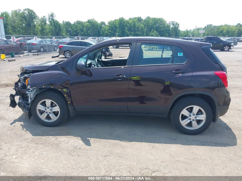 2021 CHEVROLET TRAX AWD LS - KL7CJNSB9MB345444