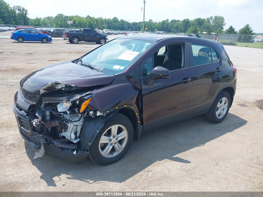 2021 CHEVROLET TRAX AWD LS - KL7CJNSB9MB345444
