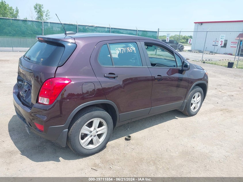 2021 CHEVROLET TRAX AWD LS - KL7CJNSB9MB345444