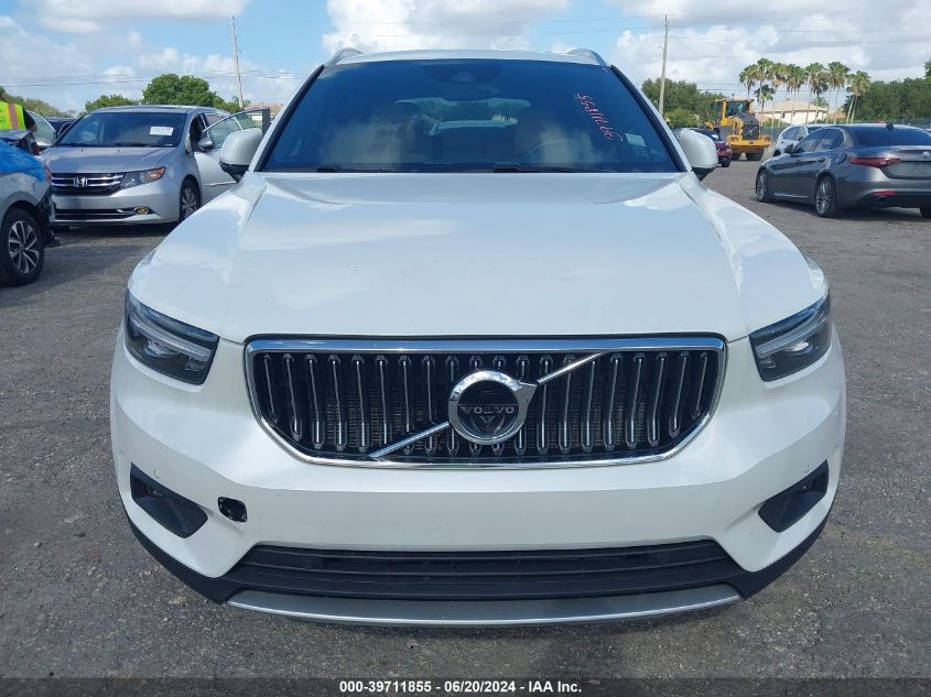 2022 Volvo Xc40 T4 Inscription VIN: YV4AC2HL4N2782799 Lot: 39711855