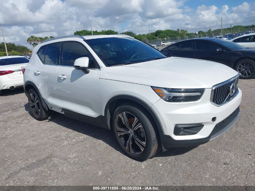 2022 Volvo Xc40 T4 Inscription VIN: YV4AC2HL4N2782799 Lot: 39711855