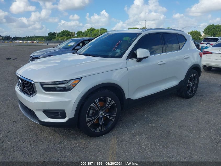 2022 Volvo Xc40 T4 Inscription VIN: YV4AC2HL4N2782799 Lot: 39711855