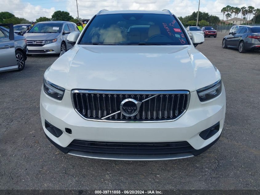 2022 Volvo Xc40 T4 Inscription VIN: YV4AC2HL4N2782799 Lot: 39711855