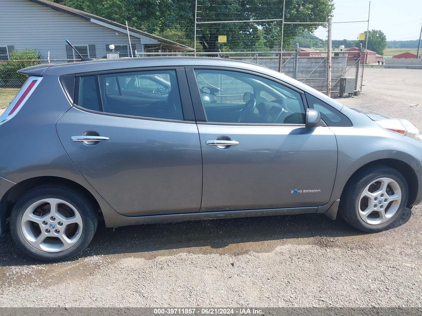 2014 Nissan Leaf Sv VIN: 1N4AZ0CP9EC332114 Lot: 39711857