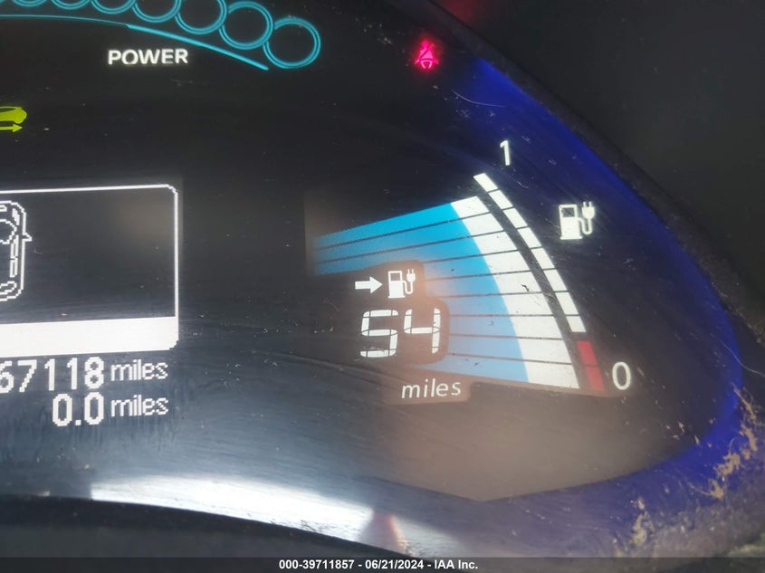 2014 Nissan Leaf Sv VIN: 1N4AZ0CP9EC332114 Lot: 39711857