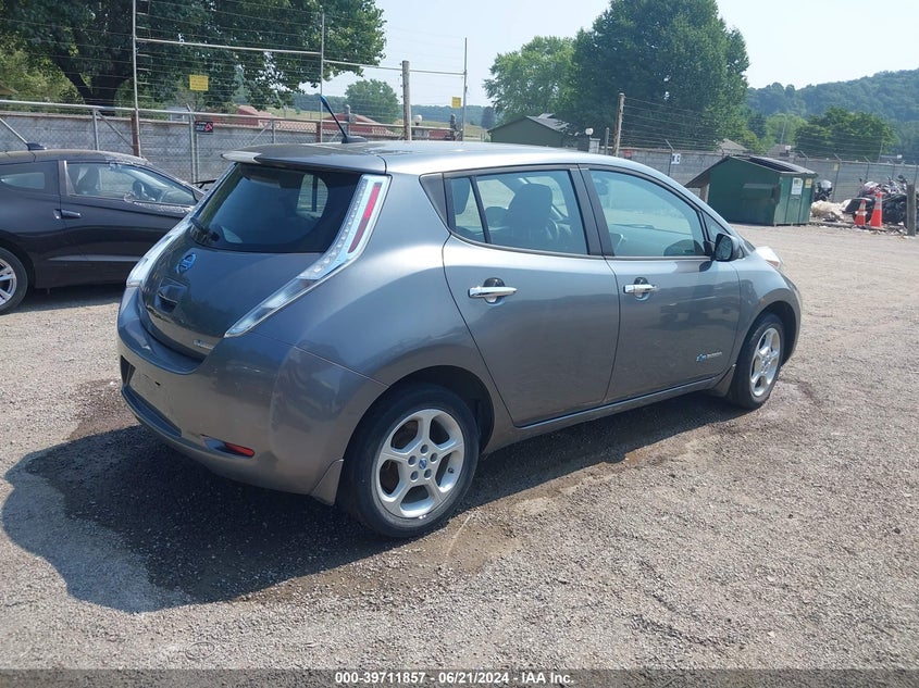 2014 Nissan Leaf Sv VIN: 1N4AZ0CP9EC332114 Lot: 39711857