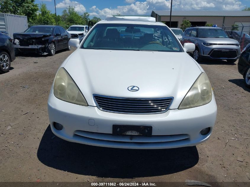 2005 Lexus Es 330 VIN: JTHBA30G755095699 Lot: 39711862