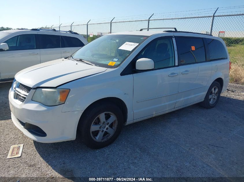 2012 Dodge Grand Caravan Sxt VIN: 2C4RDGCG2CR160985 Lot: 39711877