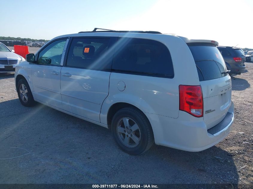 2012 Dodge Grand Caravan Sxt VIN: 2C4RDGCG2CR160985 Lot: 39711877