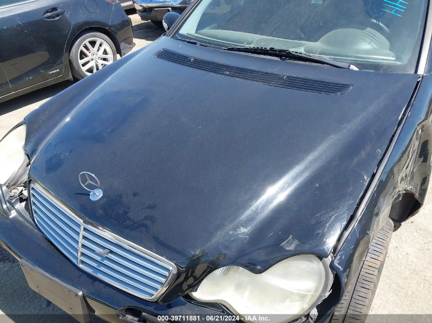 2003 Mercedes-Benz C-Class 2.6L VIN: WDBRF61J73F376694 Lot: 39711881