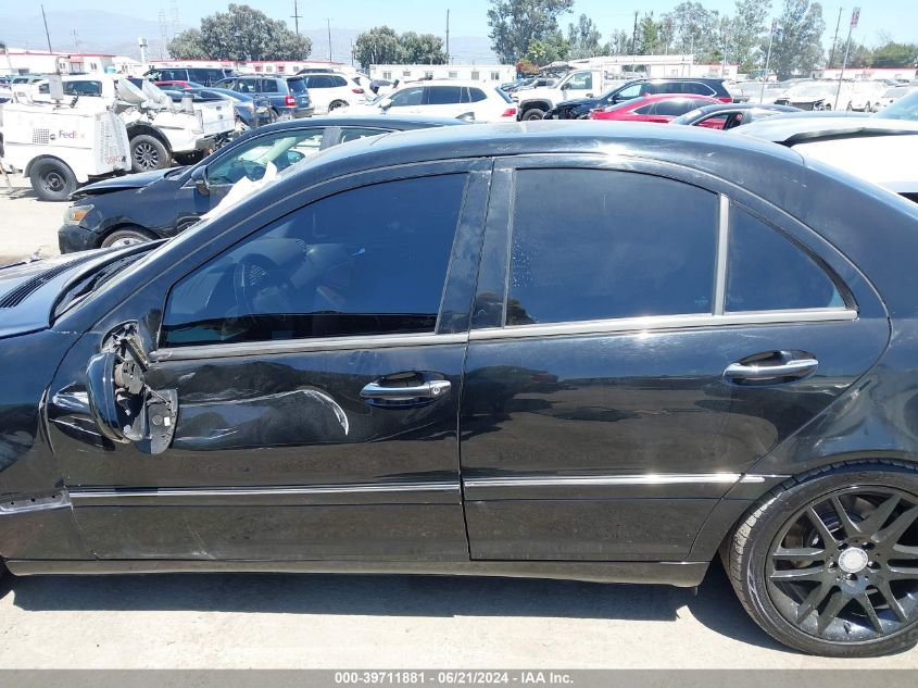 2003 Mercedes-Benz C-Class 2.6L VIN: WDBRF61J73F376694 Lot: 39711881