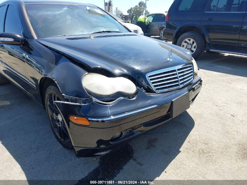 2003 Mercedes-Benz C-Class 2.6L VIN: WDBRF61J73F376694 Lot: 39711881