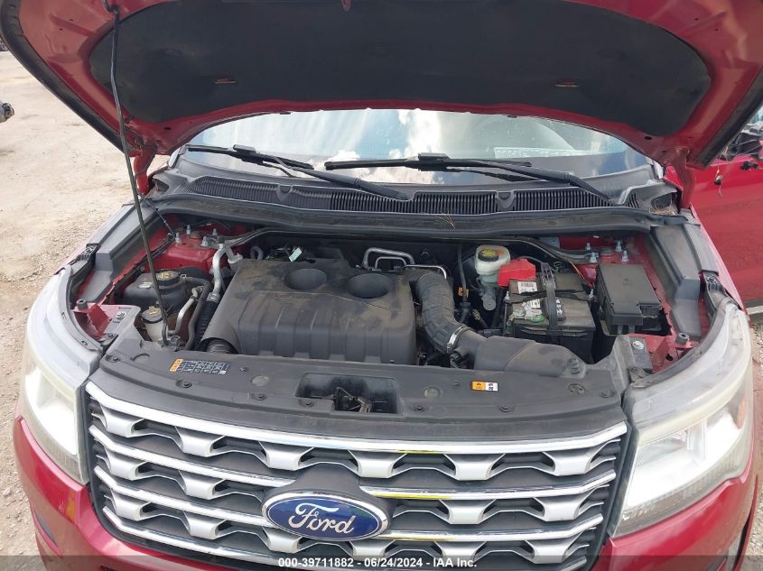 2016 Ford Explorer Limited VIN: 1FM5K7FH4GGB92011 Lot: 39711882