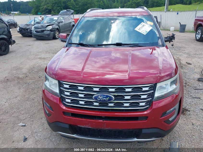 2016 Ford Explorer Limited VIN: 1FM5K7FH4GGB92011 Lot: 39711882