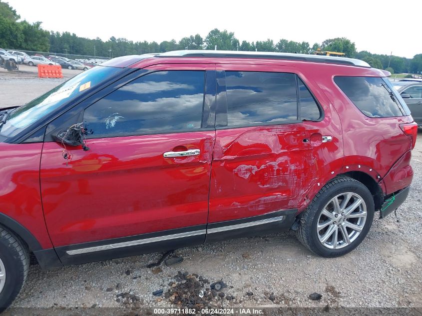 2016 Ford Explorer Limited VIN: 1FM5K7FH4GGB92011 Lot: 39711882