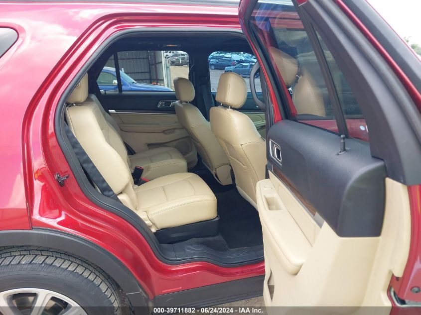 2016 Ford Explorer Limited VIN: 1FM5K7FH4GGB92011 Lot: 39711882