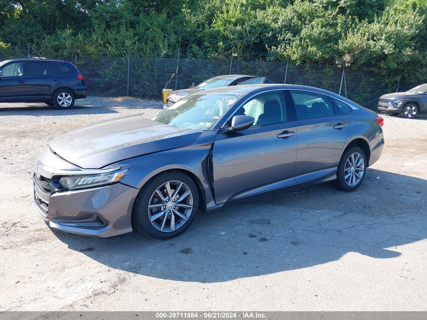 VIN 1HGCV1F1XMA018415 2021 HONDA ACCORD LX